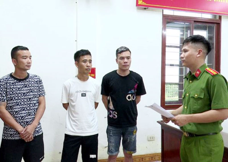 Các đối tượng tại cơ quan Công an. 3-doi-tuong-khue-manh-dung